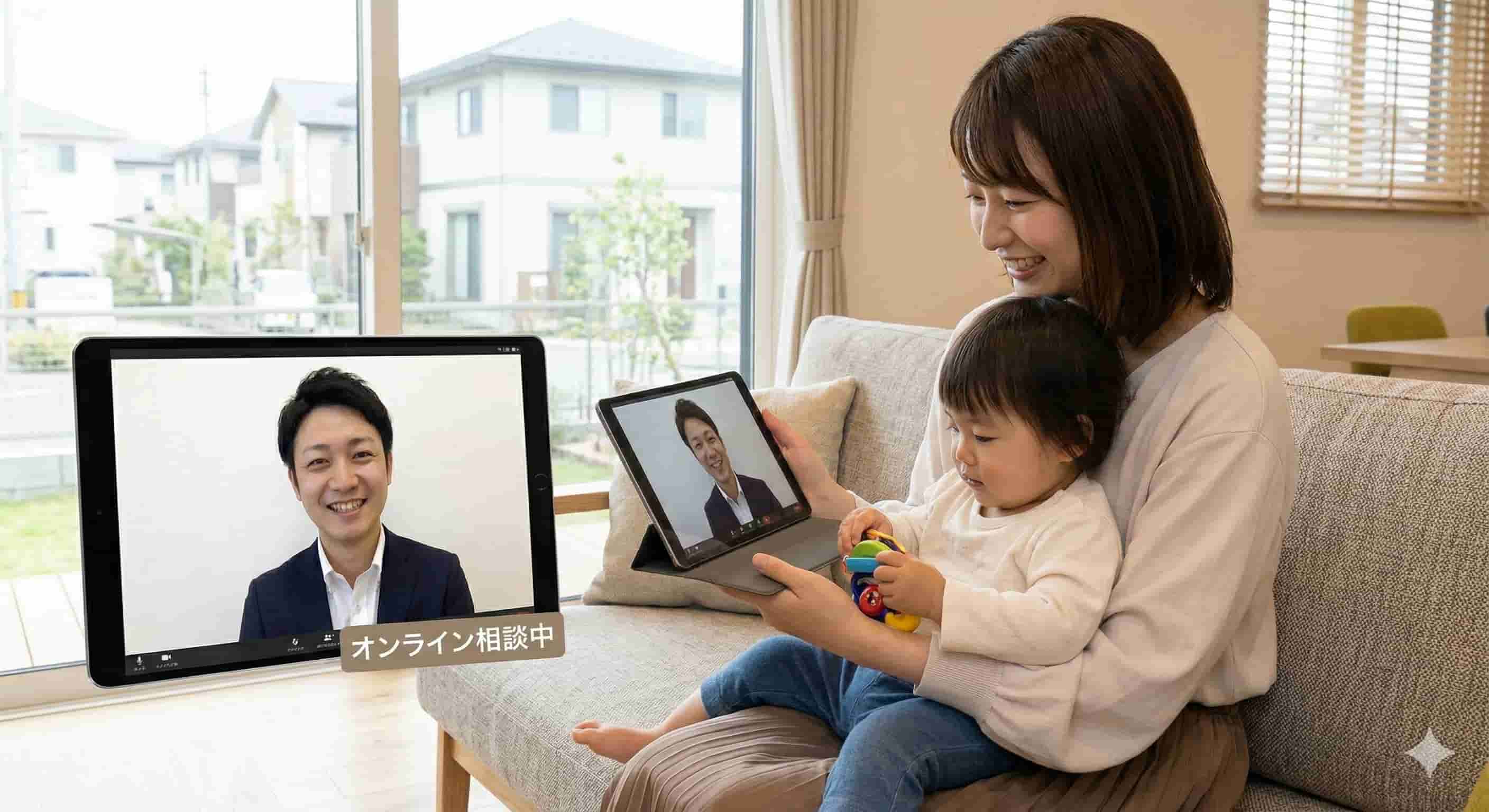 すまいのいろはPlusオンライン相談イメージ画